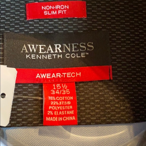 NWT Light blue dress shirt - Picture 3 of 3